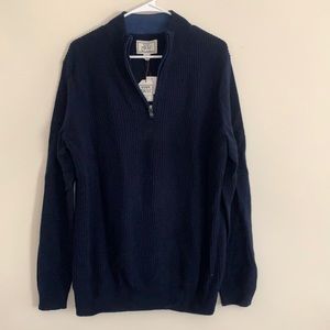 Jos A Bank Navy Blue Sweater